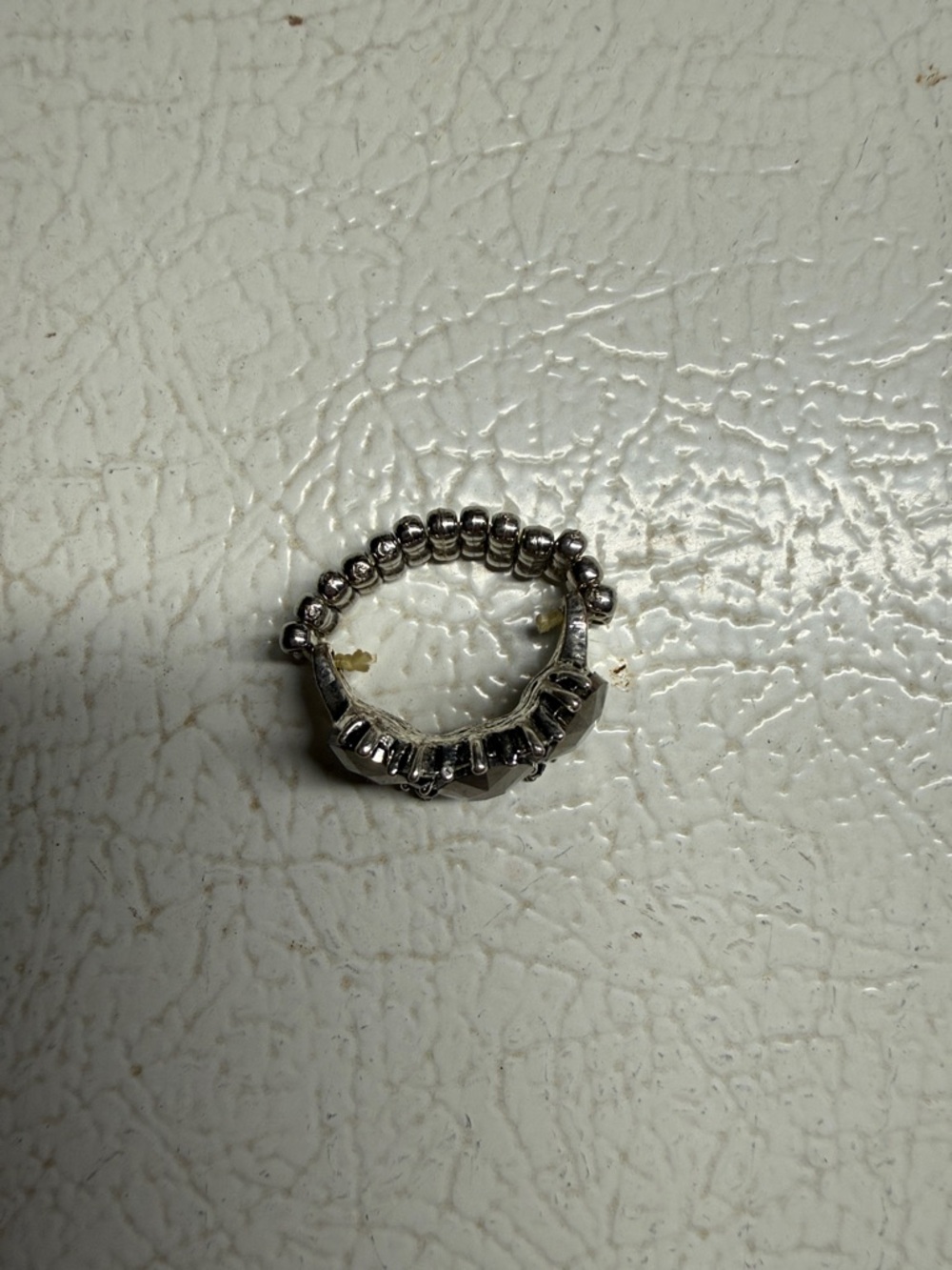 Black Gemstone Cocktail Ring - Women Jewelry - Picture 4 of 6